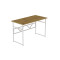 Комп'ютерний стіл Ferrum-decor Раян 75x140x70 білий ДСП Дуб Артизан 32 мм (FRD-107089)