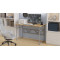 Комп'ютерний стіл Ferrum-decor Раян 75x100x70 сірий ДСП Дуб Артизан 32 мм (FRD-107069)