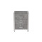 Тумба універсальна Ferrum-decor Вів'єн 3 50x41x40 білий ДСП Бетон 16 мм (FRD-106929)