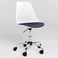Крісло офісне поворотне Новий Стиль ASTI GTS (J) CHR61 (BOX-1) K01 ECO-22 (Синій) (NWS-131968)