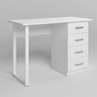 Дитячий письмовий стіл Новий Стиль TWINKS WHITE 1100х500х750 Білий (NWS-122740)