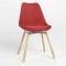 Стілець обідній Новий Стиль ASTI ALU SOFT WOOD (BOX-1) PL-07 (Кораловий) (NWS-127238)