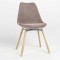 Стул на раме ASTI ALU SOFT WOOD (BOX-1) PUMA-09 (Бледно-розовый) (NWS-127248)
