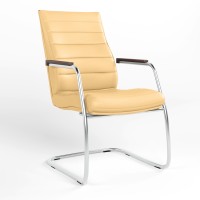 Кресло офисное Новый Стиль IRIS STEEL CF LB CHR ECO-01 (Бежевый) (NWS-126248)