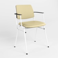 Стул офисный Новый Стиль ISIT ARM WHITE V-18 (Кремовой) (NWS-127918)
