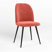 Стул обеденный Новый Стиль MILANA HN BLACK (BOX-1) LN SORO-51 (Оранжевый) (NWS-128758)
