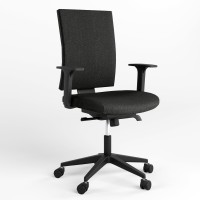 Кресло офисное поворотное Новый Стиль NAVIGO R BLACK ST PL70 CSE-14 (Черный) (NWS-126538)