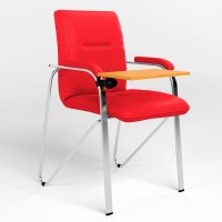 Стул для посетителей Новый Стиль SAMBA T WOOD (S) (BOX-2) ECO-90 (Красный) (NWS-129158)