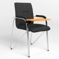 Стілець для відвідувачів Новий Стиль SAMBA T WOOD (S) (BOX-2) ZT-24 (Графітовий) (NWS-129168)