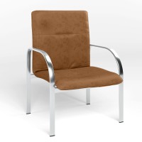 Стул для посетителей Новый Стиль STAFF-1 ECO-13 (Коричневый) (NWS-129318)