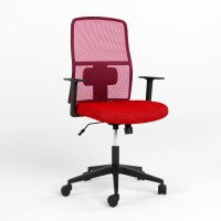 Крісло офісне поворотне Новий Стиль TELA GTP PL70 P OH-4 C-2 (Червоний) (NWS-127088)