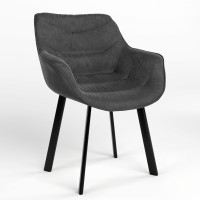 Обідній стілець Новий Стиль VENSAN NX BLACK (BOX) PUMA-15 (Темно-попелястий) (NWS-129568)