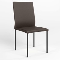 Обеденный стул Новый Стиль NIK BLACK (BOX-1) ECO-70 (Серый) (NWS-121720)
