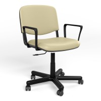 Крісло офісне поворотне Новий Стиль ISO GTP PM60 P V-18 (Кремовий) (NWS-124011)