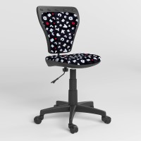 Кресло детское поворотное Новый Стиль MINISTYLE GTS P SPR-10 (Черно-белый) (NWS-124331)