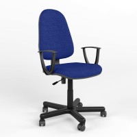 Крісло офісне поворотне Новий Стиль PRESTIGE II GTP (FREESTYLE) PM60 C-14 (Синій) (NWS-124473)