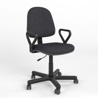 Кресло офисное поворотное Новый Стиль REGAL GTP NEW PM60 C-38 (Антрацит) (NWS-124603)