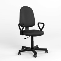 Крісло офісне поворотне Новий Стиль STANDART GTP PM60 V-4 (Чорний) (NWS-124833)