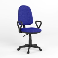 Крісло офісне поворотне Новий Стиль STANDART GTP PL56 C-6 (Синій) (NWS-124773)