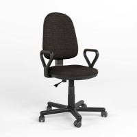 Крісло офісне поворотне Новий Стиль STANDART GTP (J) PM60 C-26 (Сірий) (NWS-124793)