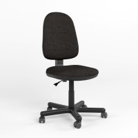 Кресло офисное поворотное без подлокотников Новый Стиль STANDART GTS PM60 P C-26 (Серый) (NWS-124863)