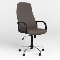Крісло керівника поворотне Новий Стиль DIPLOMAT KD TILT CHR68 ECO-70 (Сірий) (NWS-125725)