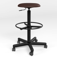 Стілець офісний Новий Стиль STOOL GTS RING BASE PM60 P V-3 (Коричневий) (NWS-122216)