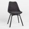 Стул на раме ASTI BLACK SOFT WOOD (BOX-1) PUMA-16 (Черный) (NWS-127298)
