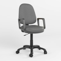 Кресло операторское поворотное Новый Стиль COMFORT GTP V-2 (Серый) (NWS-123337)