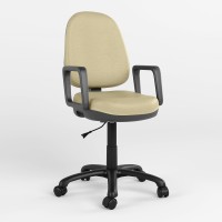 Кресло операторское поворотное Новый Стиль COMFORT GTP (FREESTYLE) V-18 (Кремовый) (NWS-123347)