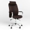 Крісло поворотне BRUNO HR (COMFORT+АNYFIX) ECO-31 (Темно-коричневий) (NWS-125338)