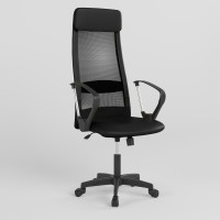 Кресло офисное поворотное Новый Стиль FRANK GTP ANYFIX PL64 P OH-5 ECO-30 (Черный) (NWS-123718)
