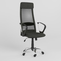 Крісло офісне поворотне Новий Стиль FRANK GTP TILT CHR68 P OH-14 C-73 (Сірий) (NWS-123678)