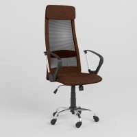 Кресло офисное поворотное Новый Стиль FRANK GTP TILT CHR68 P OH-5 C-24 (коричневый) (NWS-123668)