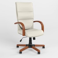 Крісло керівника поворотне Новий Стиль CREDO EXTRA ECO-50 (Білий) (NWS-125609)