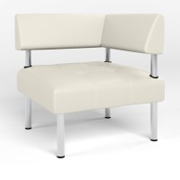 Крісло офісне кутове Новий Стиль OFFICE ECO-50 (Білий) (NWS-122809)