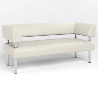 Диван офісний Новий Стиль OFFICE ECO-50 (Білий) (NWS-122819)