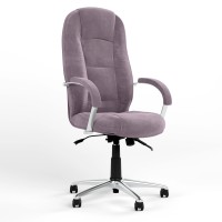 Крісло офісне поворотне Новий Стиль MODUS STEEL CHROME (ANYFIX) SORO-65 (Фіолетовий) (NWS-126520)