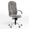 Крісло офісне поворотне Новий Стиль MODUS STEEL CHROME (COMFORT) SORO-93 (Сірий) (NWS-126530)