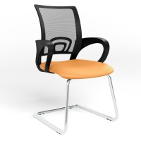 Офисное кресло Новый Стиль NETWORK CF CHROME OH-5 V-17 (Бежевый) (NWS-121550)