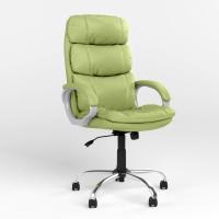 Крісло керівника поворотне Новий Стиль DOLCE ANYFIX CHR68 ECO-45 (Фісташковий) (NWS-125772)