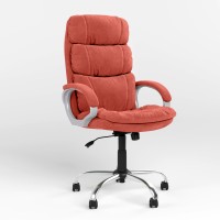 Крісло керівника поворотне Новий Стиль DOLCE ANYFIX CHR68 SORO-51 (Помаранчевий) (NWS-125802)