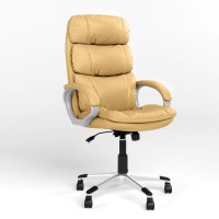 Крісло керівника поворотне Новий Стиль DOLCE ANYFIX PL35 ECO-01 (Бежевий) (NWS-125742)
