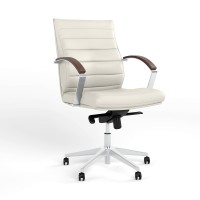 Кресло офисное поворотное Новый Стиль IRIS STEEL LB MPD AL70 ECO-50 (белый) (NWS-126312)
