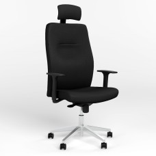 Крісло офісне поворотне Новий Стиль VISION R HR ST AL70 P CN-009 (Чорний) (NWS-127133)