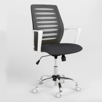 Крісло офісне поворотне Новий Стиль WEBSTAR WHITE GTP TILT CHR61 P OH-14/C-38 (Сірий/Антрацит) (NWS-125005)