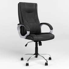 Крісло офісне поворотне Новий Стиль ELLY TILT CHR68 ECO-30 (Чорний) (NWS-126676)
