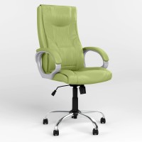Крісло офісне поворотне Новий Стиль ELLY TILT CHR68 ECO-45 (Фісташковий) (NWS-126686)