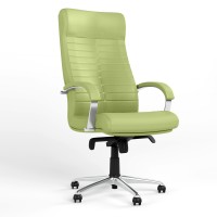 Кресло офисное поворотное Новый Стиль ORION STEEL CHROME ECO-45 (фисташковой) (NWS-126596)