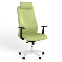 Крісло офісне поворотне Новий СтильSOLO UP R HR STEEL WA ST AL70 ECO-45 (Фісташковий) (NWS-127046)
